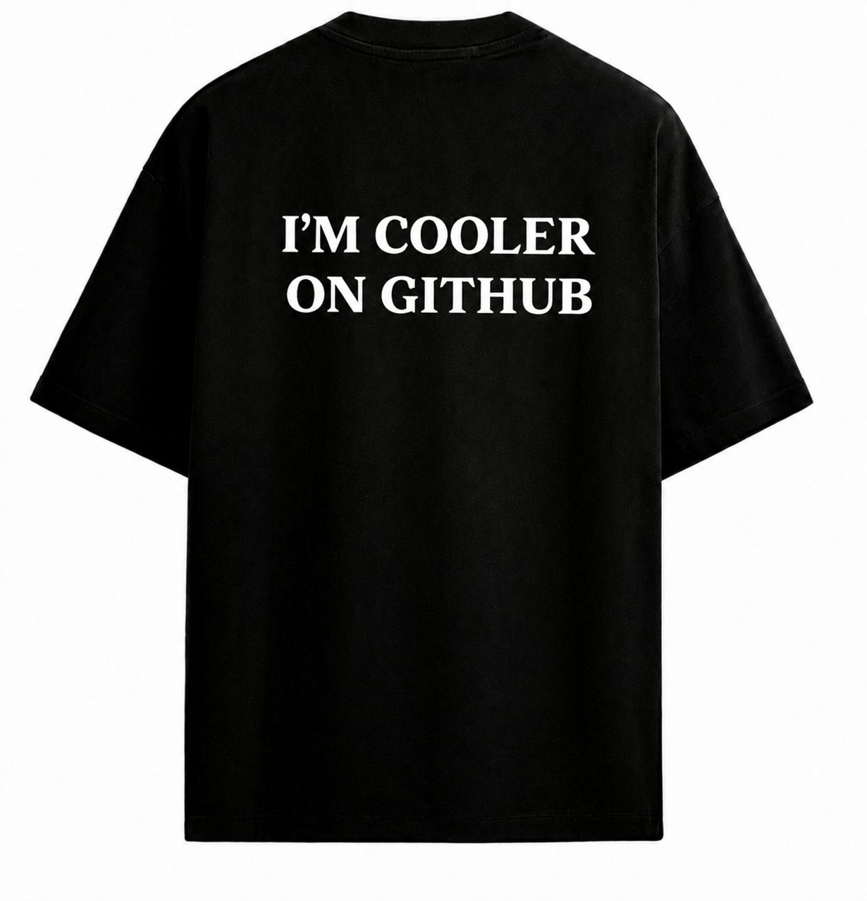 Camisa I'm Cooler on Github